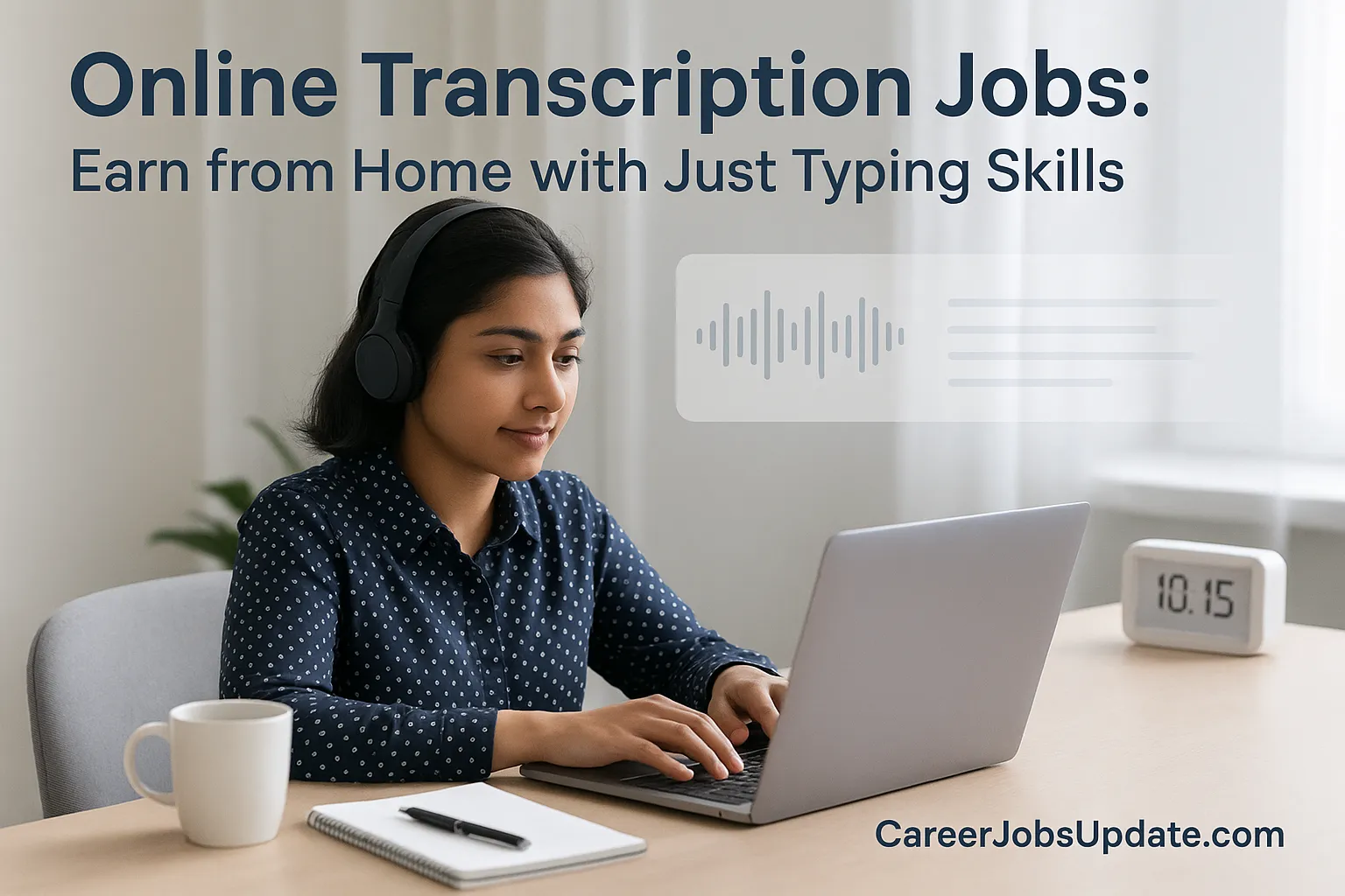 Online Transcription Jobs: Earn from Home with Just Typing Skills